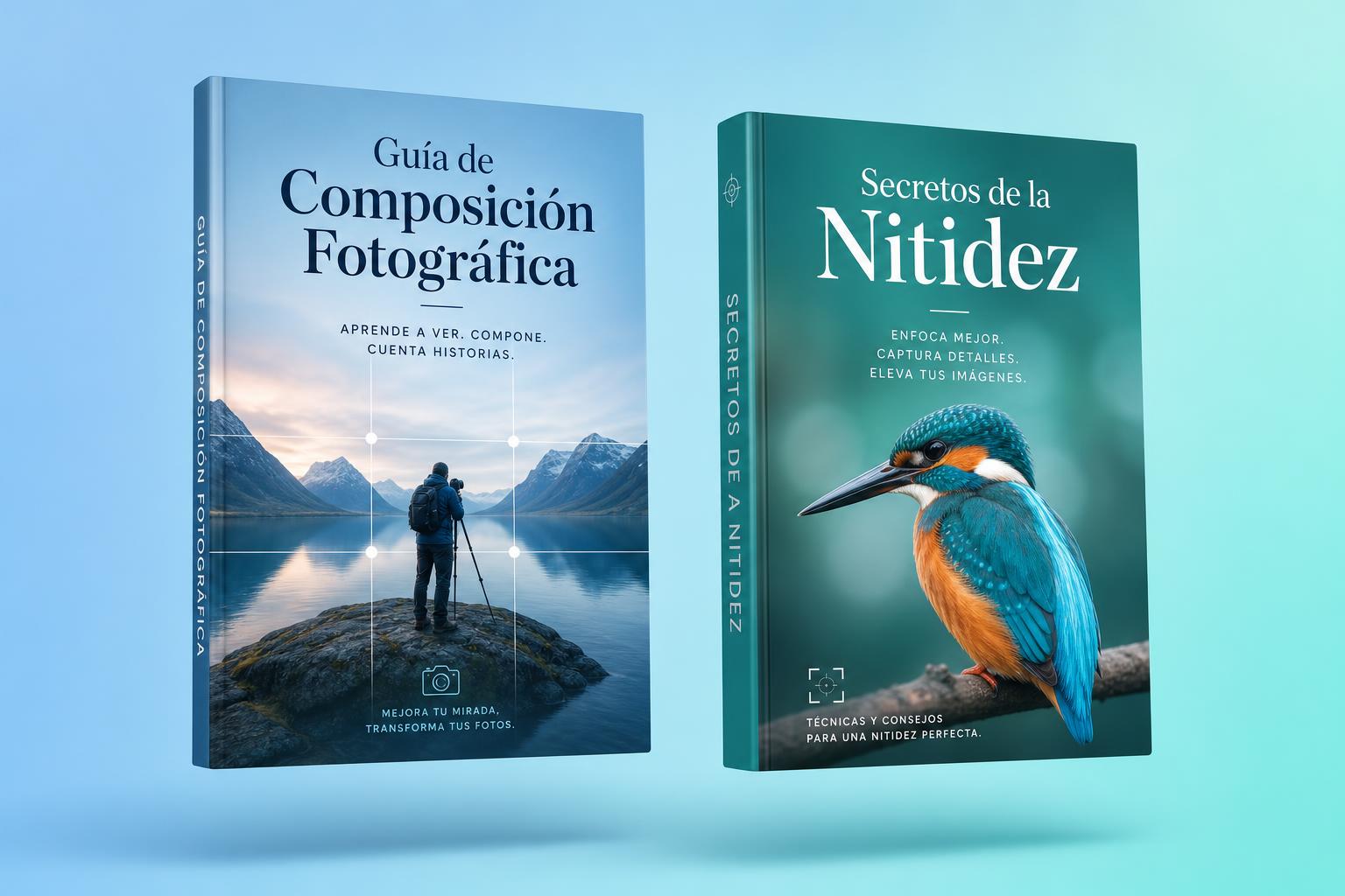 Portadas de los eBooks de fotografía